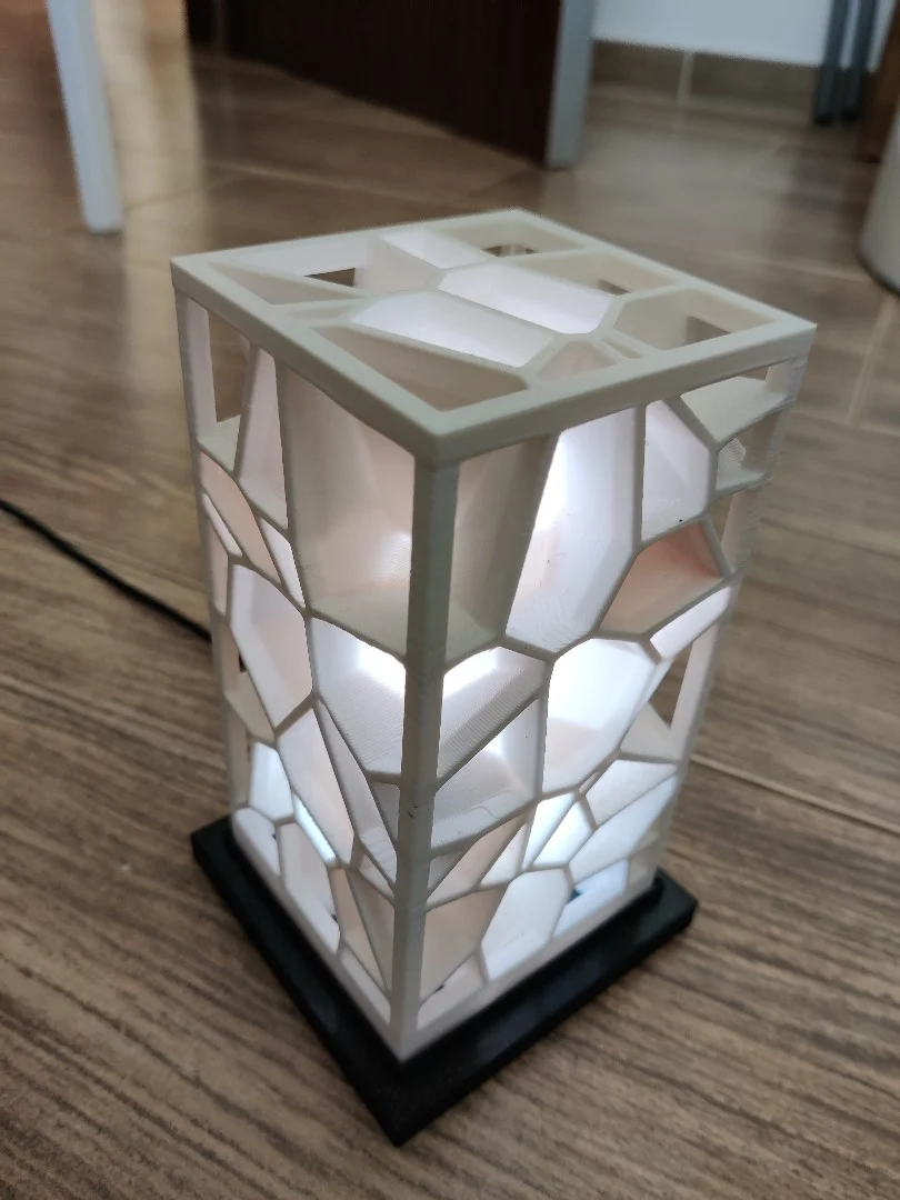 Crystal Cell Lamp