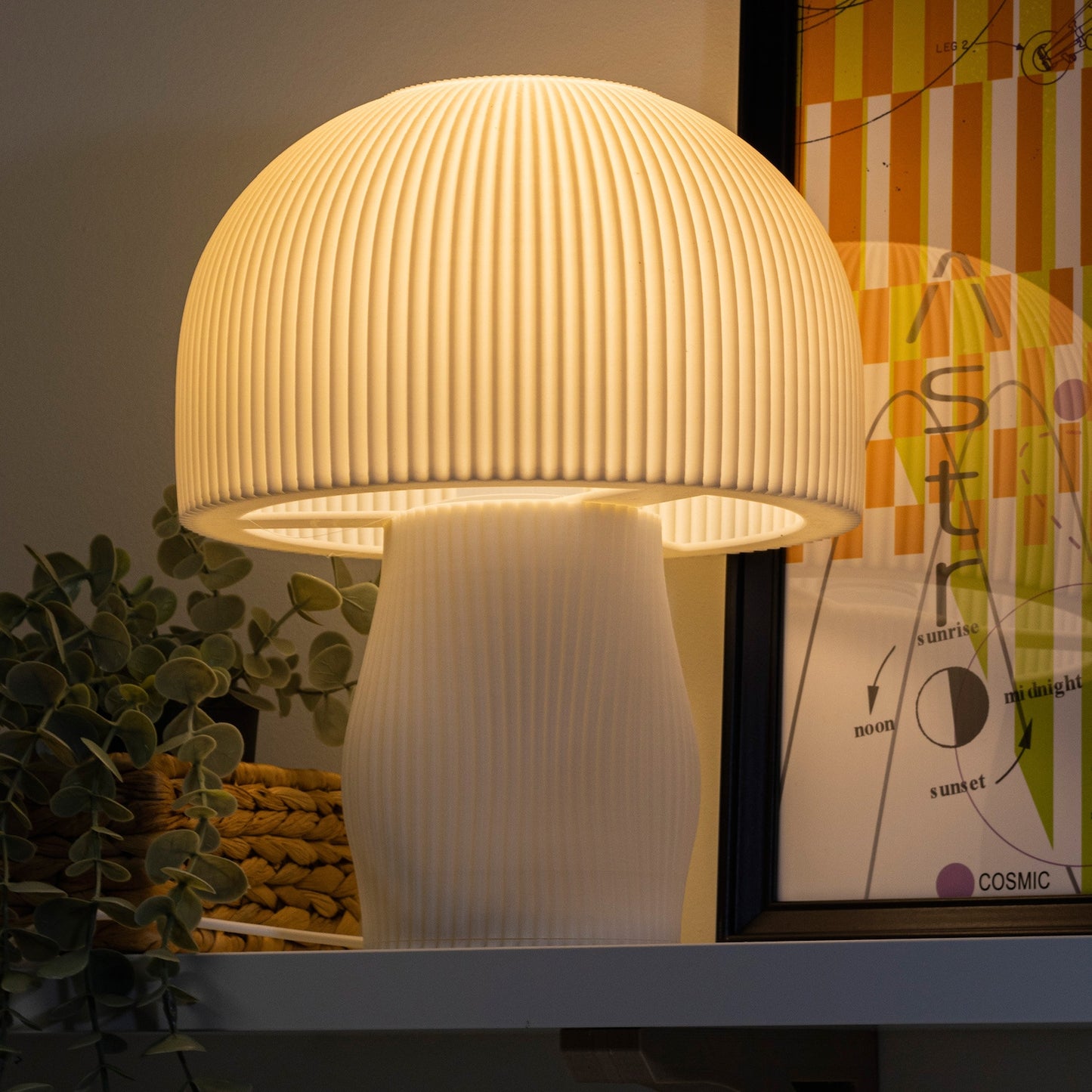 Mushroom Table Lamp