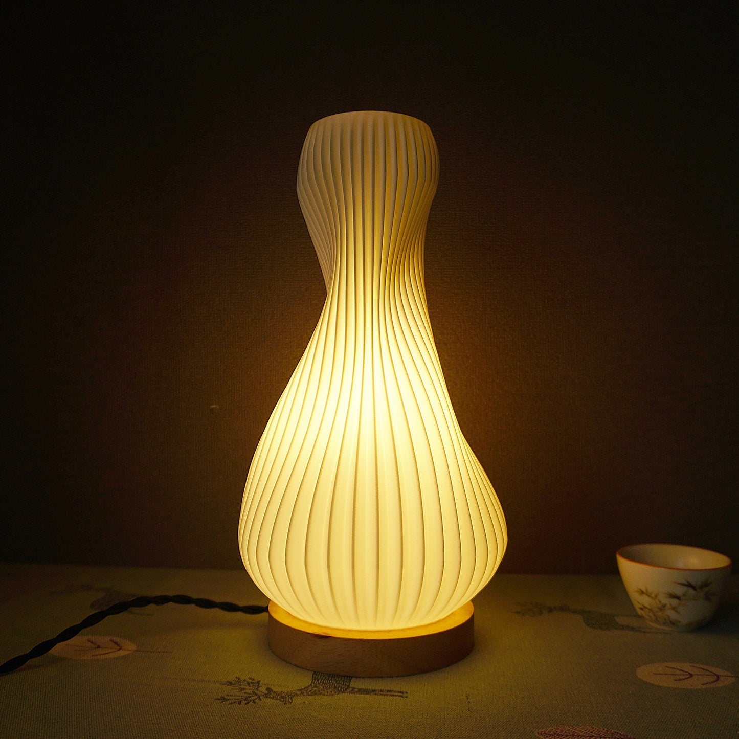 Pleated Table Lamp