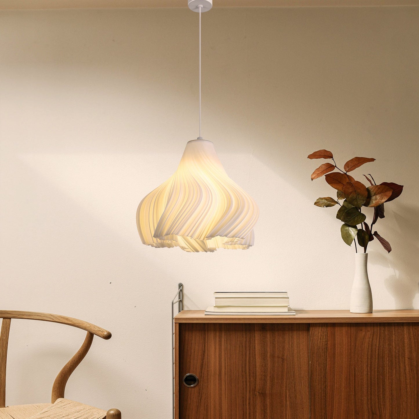 Pleated pendant Lamp