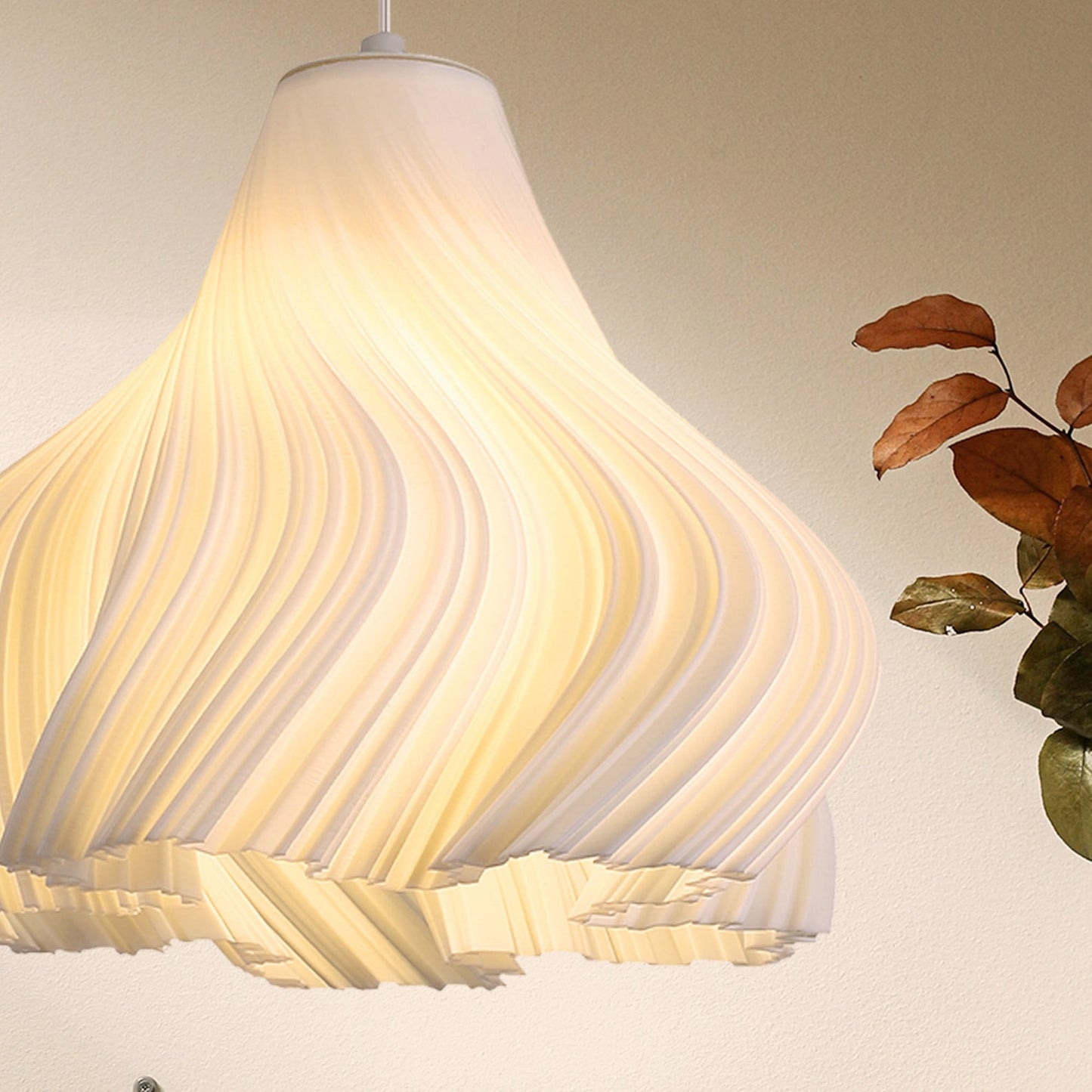 Pleated pendant Lamp