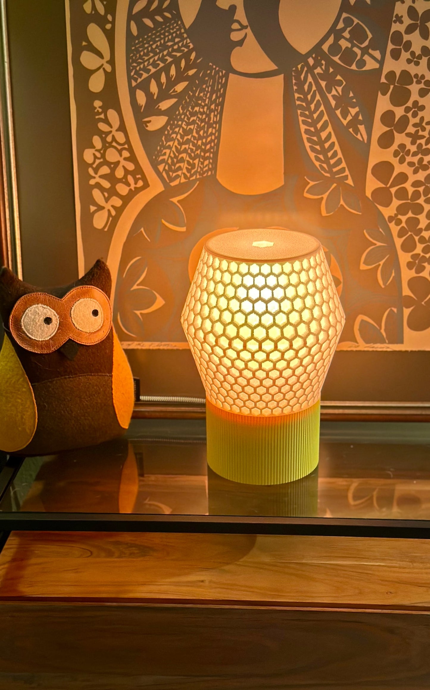 Honeycomb Lamp