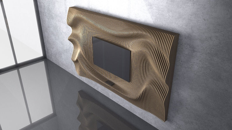 Parametric Wavy Wall Decor