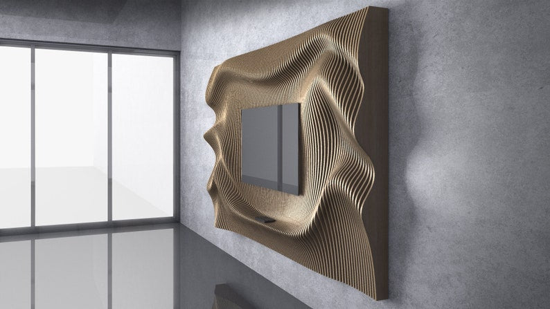 Parametric Wavy Wall Decor