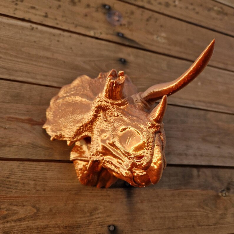 Bull Triceratops Wall Art