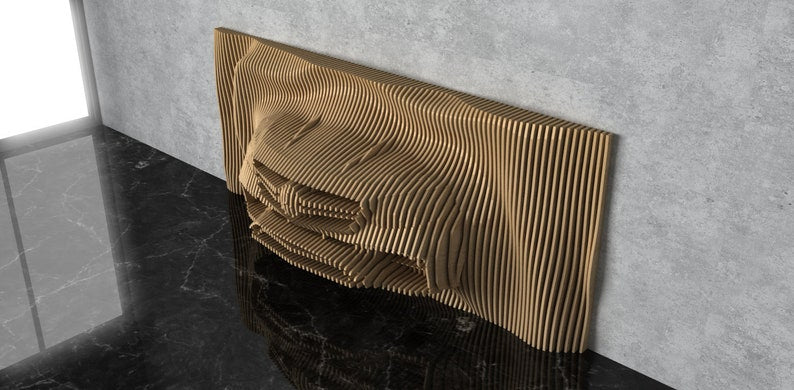 Parametric Wavy Wall Decor