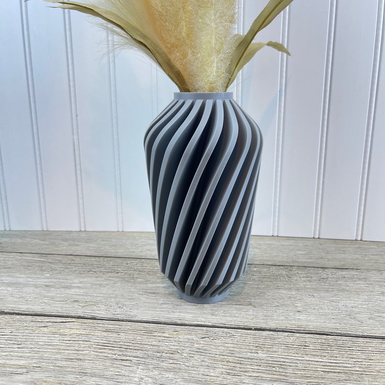 Modern Swirl Vase