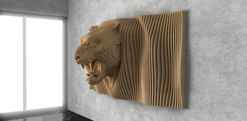 Parametric Wavy Wall Decor