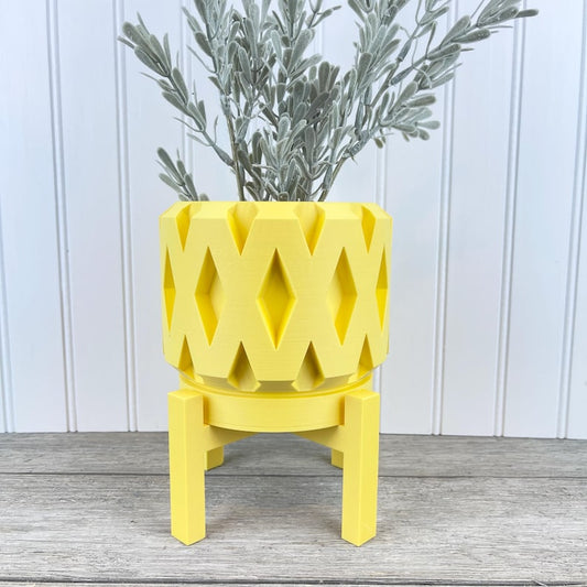 Retro Planter Pot